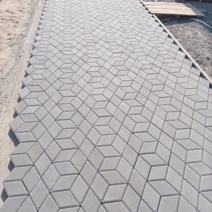 Тротуарна плитка Ромб