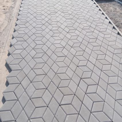 Тротуарна плитка Ромб