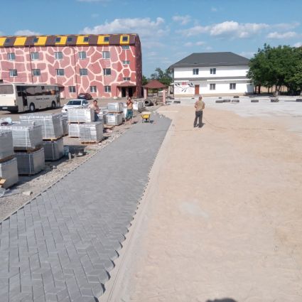 Тротуарна плитка Ромб
