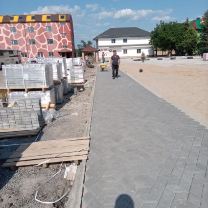 Тротуарна плитка Ромб
